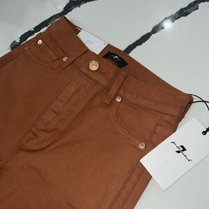 BRAND NEW BROWN SKINNY JEANS